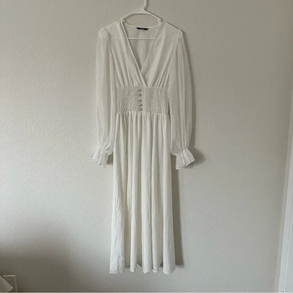 white midi sweater dress Women's Contrasting & Reviews - White - Dresses Showpo - Freddie Mini Lithuania Size:2x Made from soft